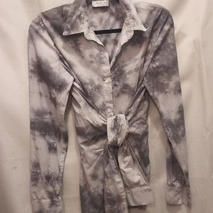 Tyedye Button up Blouse